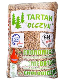 Pellet OLCZYK 480 kg / 32 worki