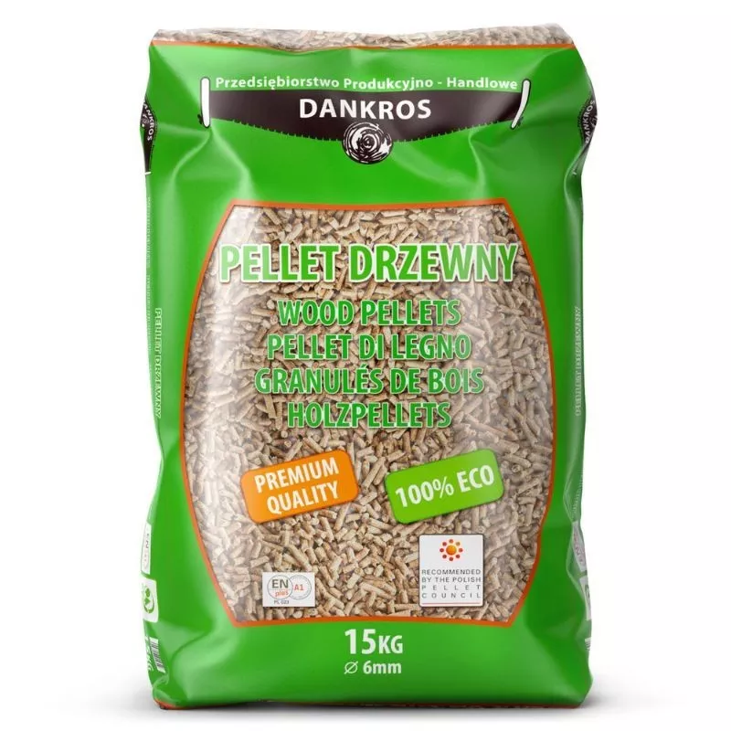 Pellet DANKROS 975 kg / 65 worków